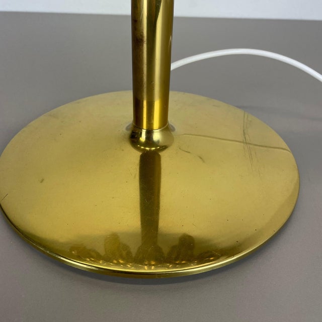 Modernist Brass Table Light in the style of Gaetano Sciolari, Italy, 1970s For Sale - Image 14 of 18