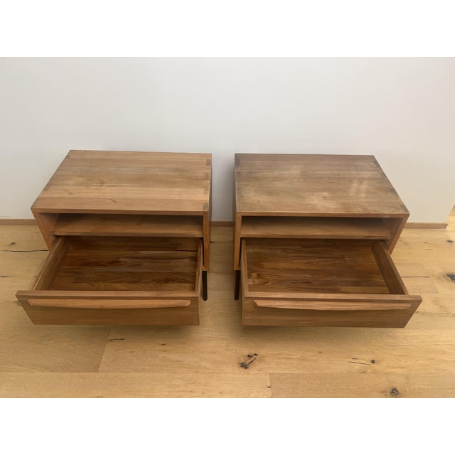 These nightstands and very high quality teak (the best and most durable furniture material) and will last FOREVER. I hate...