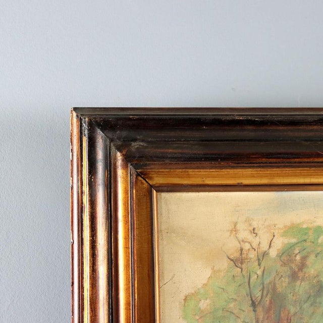 Fioravante Seibezzi, Landscape, Oil on Canvas, Framed For Sale - Image 8 of 12