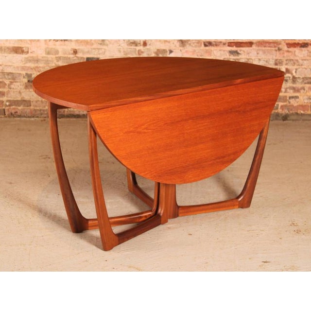 Mid-Century Modern Gateleg Teak Dining Table by Beithcraft, 1960s For Sale - Image 4 of 17