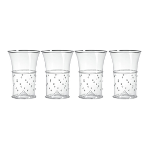 La Boheme Tumbler with Dots, Set of 4