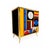 Glass 2-Door Sideboard, 1980s For Sale - Image 3 of 5