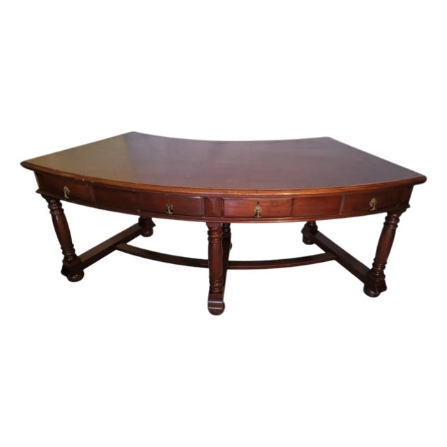 Large Olde English Manor House 3-Piece Hunt Table For Sale