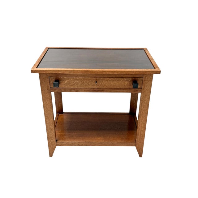 Magnificent and rare art deco modernist serving table. Design by hendrik wouda for h. Pander & zonen den haag. Striking...