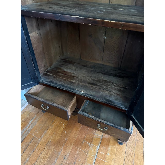 Early 19th Century Diminutive Early 19th Century Korean Jang Cabinet For Sale - Image 5 of 11