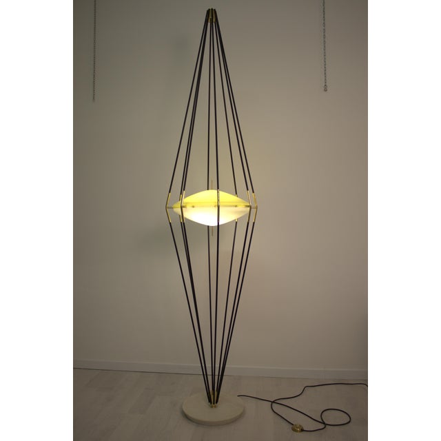 Metal Torpedo mod.12628 Lamp by Angelo Lelli, 1957 For Sale - Image 7 of 7