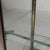 Glass Counter Display Case with a Brass Frame and Glass Shelves, 1930s For Sale - Image 15 of 18