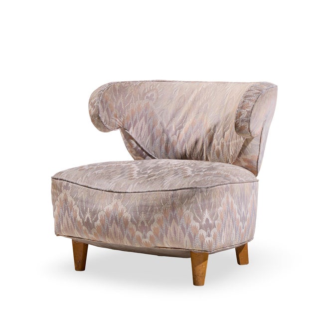 Paul Laszlo Mid Century Scroll Lounge Chairs - Pair For Sale In Chicago - Image 6 of 12