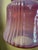Mid 20th Century Cranberry Opalescent Cased Glass Hanging Pendant Ceiling Light Fixture For Sale - Image 12 of 12
