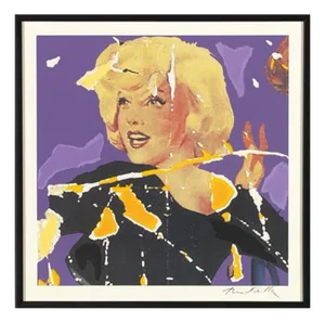 Mimmo Rotella: Marilyn, the Faces, Silkscreen and Collage