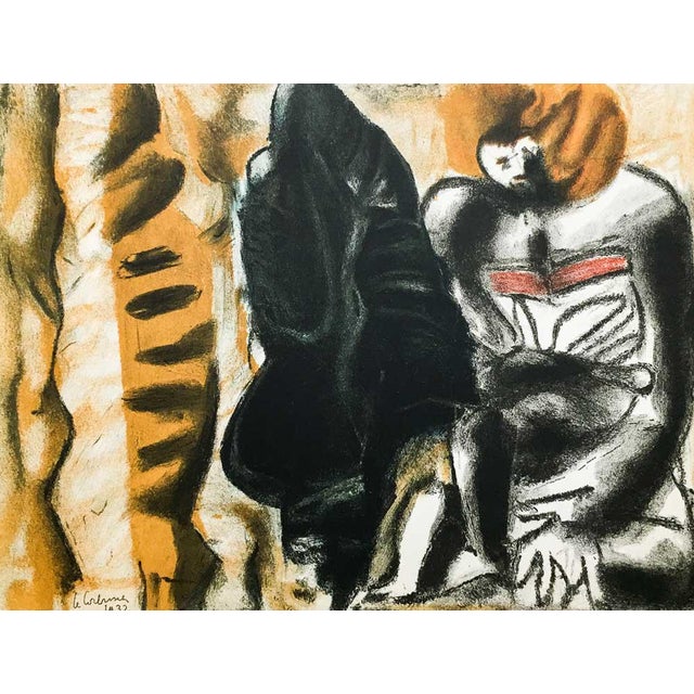 Modern Le Corbusier Lithograph Original Limited Edition 1937 Sign +W/Frame For Sale - Image 4 of 8