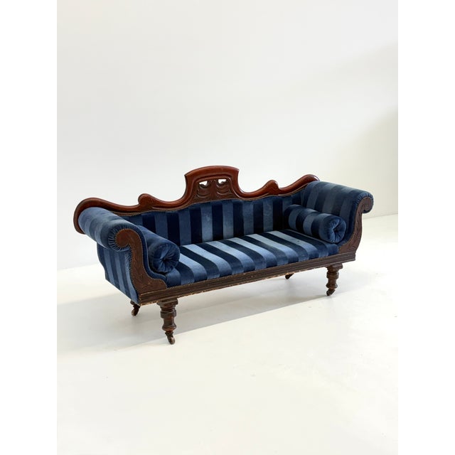 Antique Victorian Chaise Longue For Sale - Image 6 of 17