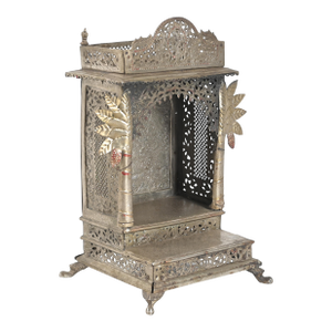 Vintage Indian Brass Mandir or Home Temple