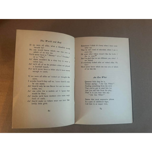Antique When Day Is Done Embossed Hard Cover Book For Sale - Image 4 of 6