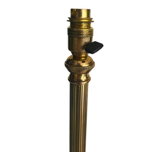 Metal Neoclassical French Bronze Tripod Claw Feet Floor Lamp in the Style of Maison Jansen, Circa 1940 For Sale - Image 7 of 9