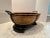 Transitional Bamboo and Iron Oval Centerpiece Bowl For Sale - Image 3 of 7