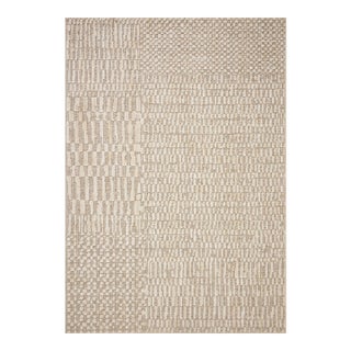 Amber Lewis x Loloi Bexley Rug in Natural / Birch 5'-0" x 7'-6" Area Rug For Sale