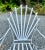 Early 20th Century Vintage Wrought Iron French Garden Chair, Attributed For Sale - Image 9 of 11