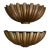 Pair Vintage Syroco Inc. Wall Pocket Planters For Sale