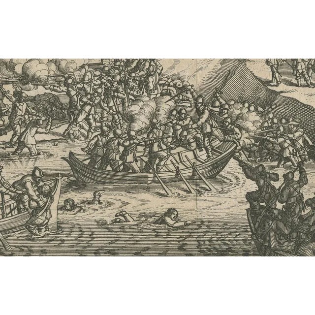 Battle of Kauwenstein Dijk, 1585, Paper For Sale - Image 6 of 8
