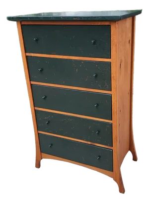 Ron Fisher Two Tone Chest of Drawers