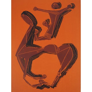 Marino Marini, Le cheval et son cavalier, Lithograph For Sale