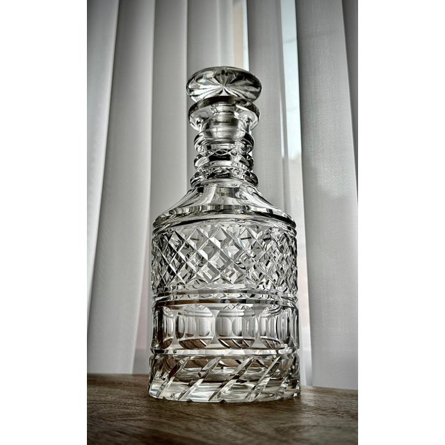 Anglo-Irish William IV Cut Glass Decanter, 1835 For Sale - Image 18 of 18