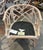 Wood Vintage Henry Link Rattan Dining Set. Palm Beach Regency For Sale - Image 7 of 18
