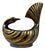 Vintage Brass Peacock Bowl, 1980s For Sale