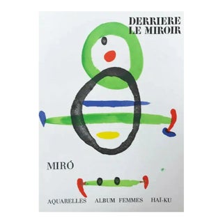 1969 Joan Miro Original Lithograph Dm01169 Derriere Le Miroir For Sale
