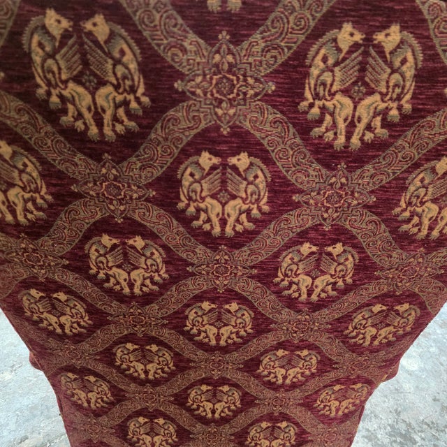 Early 20th Century Georgian Revival Wingback Chair For Sale - Image 13 of 13