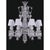 Collection Regina Chandelier in Metal and Crystal by Jago For Sale - Image 9 of 11