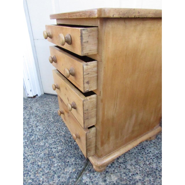 Antique English Pine Nightstands For Sale - Image 15 of 15