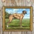 Traditional Vintage Regency Signed Oil Painting of Dog For Sale - Image 3 of 8