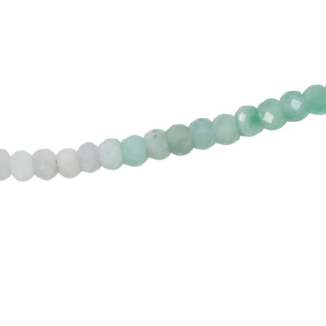 2020s Ombre Light Emerald Necklace 14k Gold For Sale - Image 5 of 9
