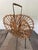 Wood Vintage Bamboo Magazine Rack, 1950s For Sale - Image 7 of 7
