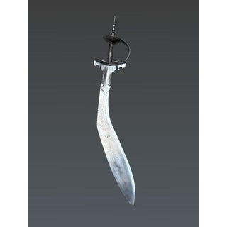 Khanda (or Tegha) Rajput sword, North India, 17th century For Sale