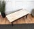 Mid-Century Modern Italian Marble Brass and Wood Cocktail Coffee Table by Milo Baughman, 1960s For Sale - Image 6 of 9