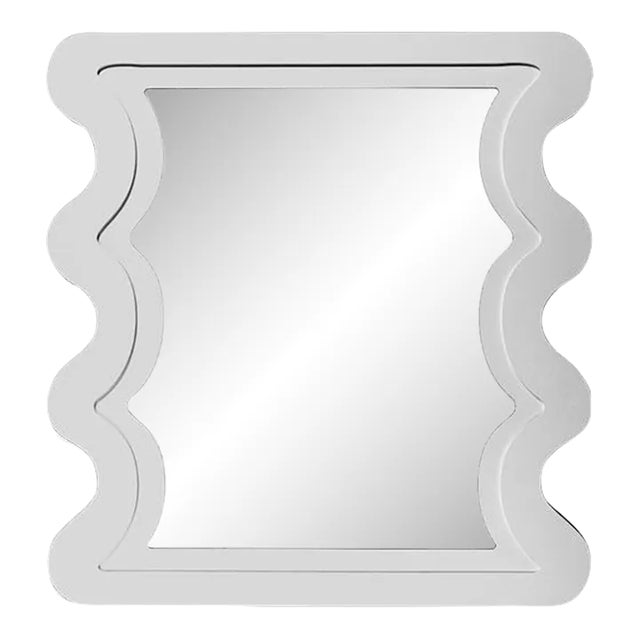 Fleur Home Carnival Mystic Rectangle Mirror in Graytint, 30x40 For Sale