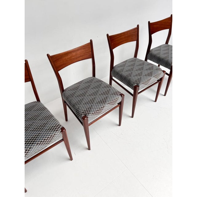 1960s Vintage SA10 Chairs by Cees Braakman for Pastoe, 1960s, Set of 4 For Sale - Image 5 of 15
