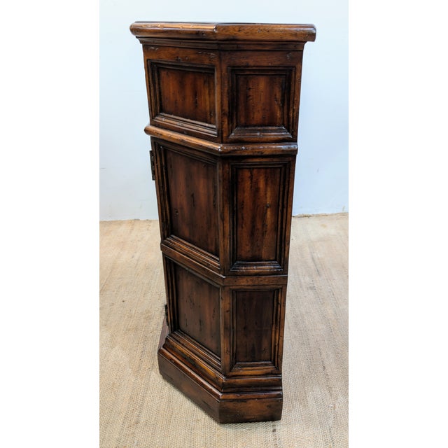 Rustic European Theodore Alexander " Castle Bromwich " Small Credenza For Sale - Image 3 of 11