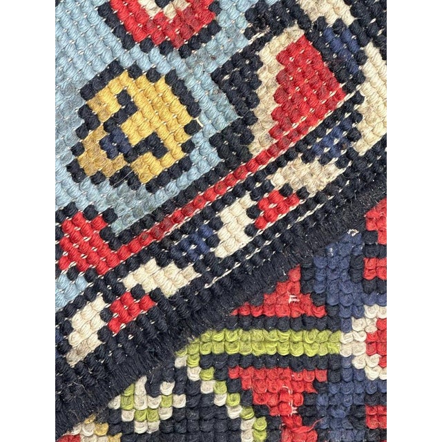 Small Mid-Century French Cogolin Rug, 1940s For Sale - Image 13 of 14