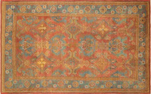 1920s Turkish Oushak Rug