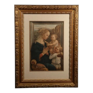 Mid 20th Century Madonna and Child - After Filippo Lippi For Sale