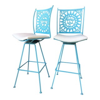 Arthur Umanoff Barstools - A Pair For Sale