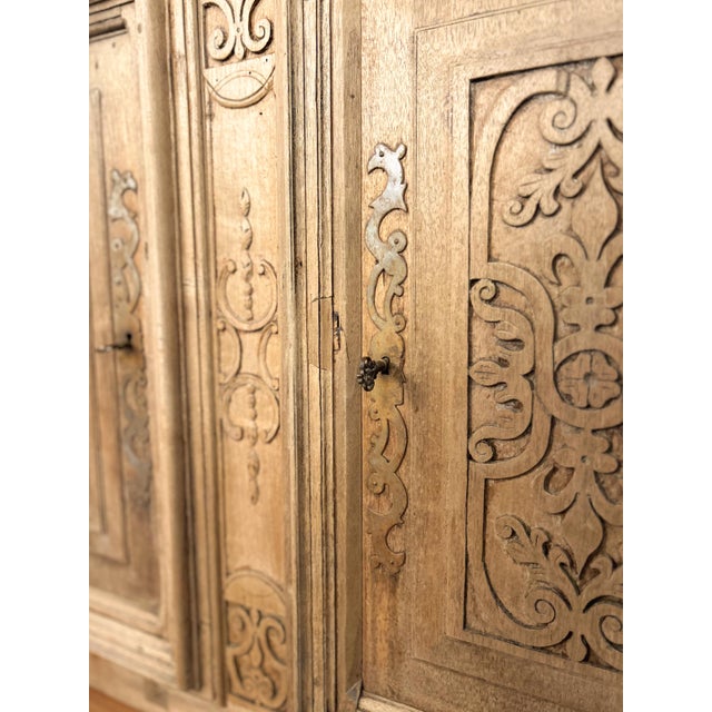 19th Century French Walnut Side Board For Sale In Seattle - Image 6 of 7