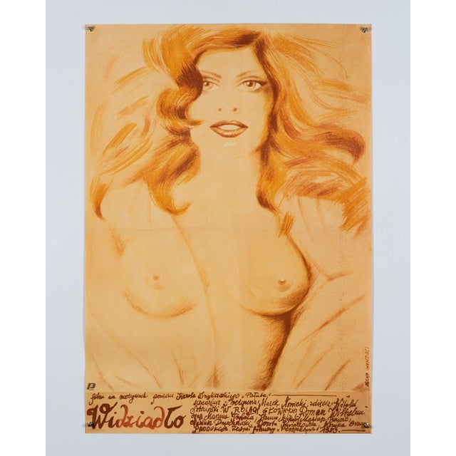 The Phantom Nude Movie Poster by Maria Mucha-Ihnatowicz, 1983 For Sale - Image 3 of 9