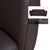 A399 3-Seater Sofa in Dark Brown Leather from Natuzzi Editions For Sale - Image 6 of 15