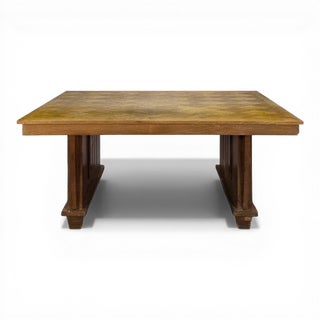 Art Deco Style Oak Desk For Sale