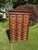 Late 19th Century Antique Oak 30-Drawer Library Card Catalog Cabinet Late Victorian / Early Arts & Crafts | C. 1886–1905 | Original Finish & Brass Hardware For Sale - Image 5 of 16